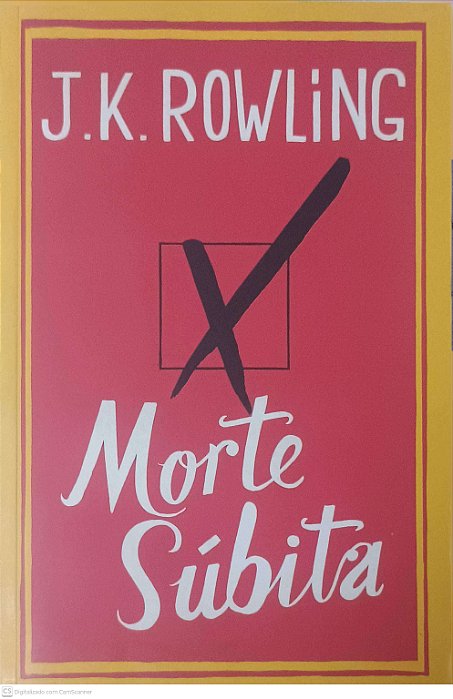 Livro Morte Súbita Autor Rowling, J. K. (2012) [usado]