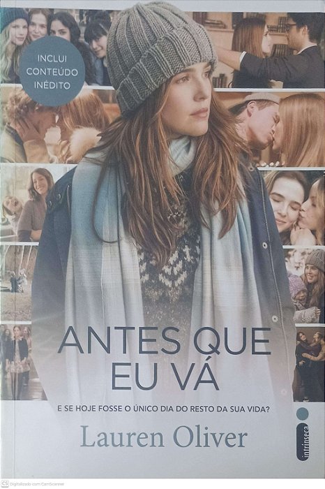 Livro Antes que Eu Va - Edição Especial Autor Oliver, Lauren (2017) [usado]