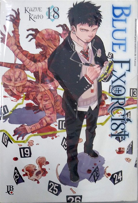 Gibi Blue Exorcist #18 Autor Kazue Kato (2017) [usado]