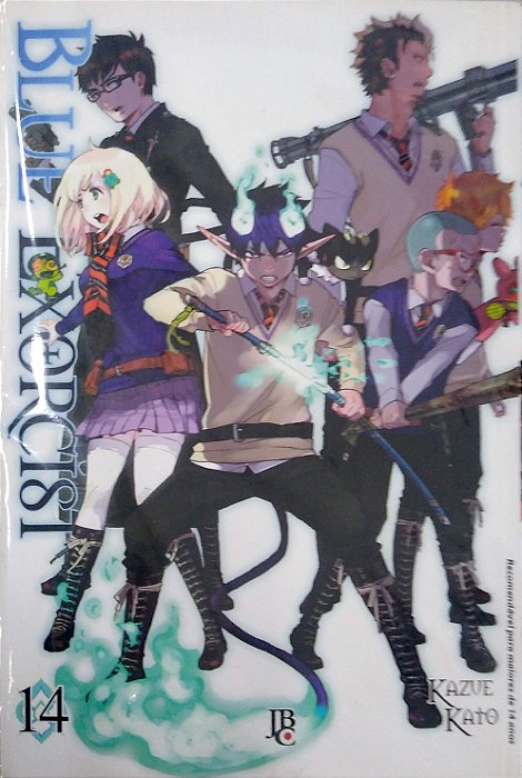 Gibi Blue Exorcist #14 Autor Kazue Kato (2015) [usado]