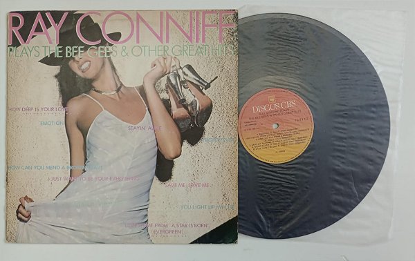 Disco de Vinil Bee Gees & Great Hits / Lp 1978 Interprete Ray Conniff (1978) [usado]