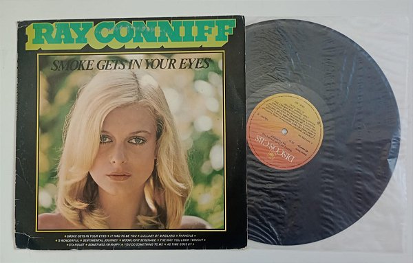 Disco de Vinil Lp / Smoke Gets In Your Eyes - 1977 Interprete Ray Conniff (1977) [usado]