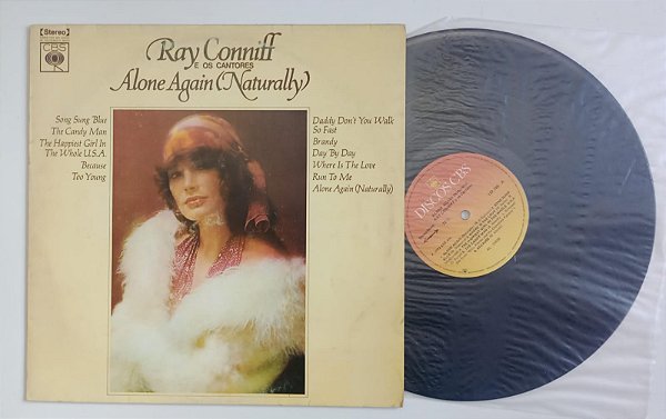 Disco de Vinil Alone Again Naturally / Lp 1972 Interprete Ray Conniff (1972) [usado]