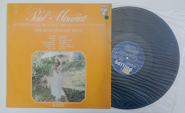 Disco de Vinil The Beatles Song Book / Lp 1974 Interprete Paul Mauriat (1974) [usado]