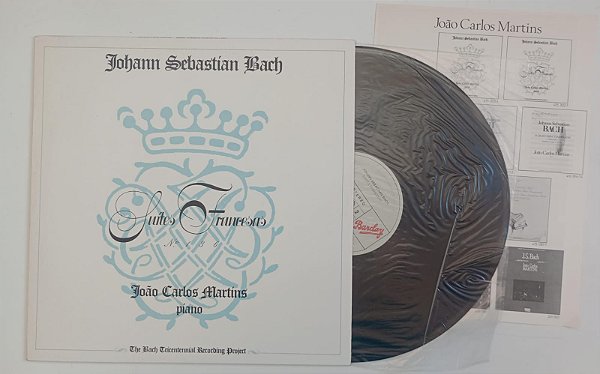 Disco de Vinil Bach / Suites Francesas - Lp 1984 Interprete João Carlos Martins (1984) [seminovo]