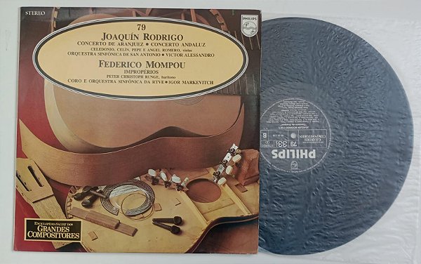 Disco de Vinil Rodrigo / Mompou - Lp Interprete Orquestras [usado]