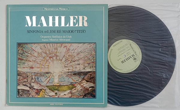 Disco de Vinil Mahler - Sinfonia 1 / Lp Abril Interprete Orquestra (1983) [usado]