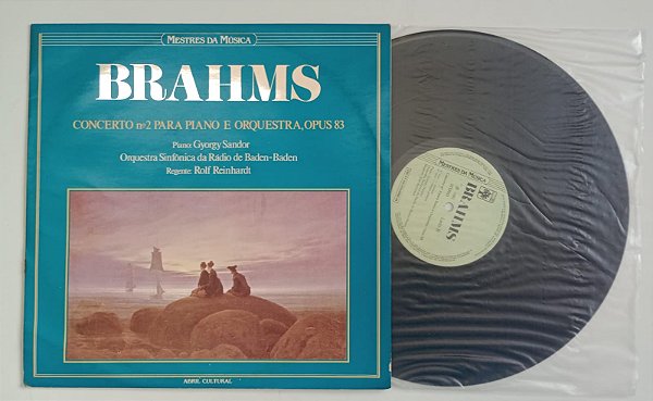 Disco de Vinil Brahms - Concerto 2 / Lp Interprete Orquestra (1983) [usado]
