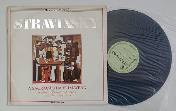 Disco de Vinil Stravinsky - Sagração da Primavera / Lp Interprete Orquestra (1983) [usado]