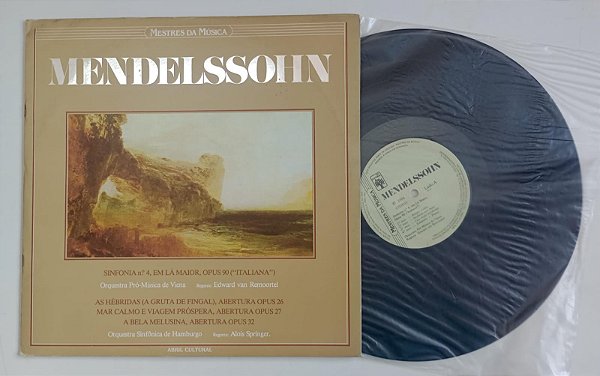 Disco de Vinil Mendelssohn - Sinfonia 4 / Lp 1984 Interprete Orquestra (1984) [usado]