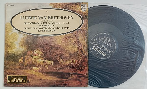 Disco de Vinil Beethoven - Sinfonia 6 / Lp 1981 Interprete Orquestra (1981) [usado]