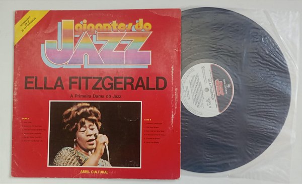 Disco de Vinil Gigantes do Jazz / Lp 1969 Interprete Ella Fitzgerald (1969) [usado]