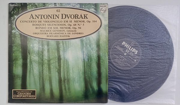 Disco de Vinil Dvorak - Concerto de Violoncelo / Lp 1981 Salvat Interprete Orquestar (1981) [usado]