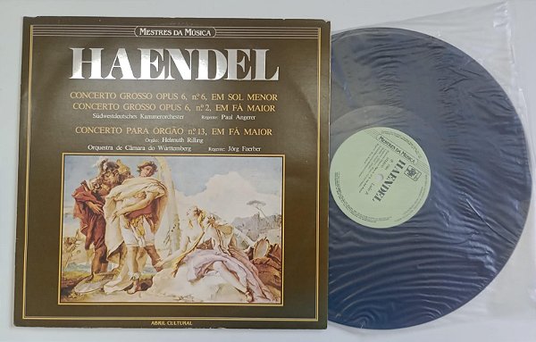Disco de Vinil Haendel - Concertos / Lp 1984 Interprete Orquestras (1984) [usado]