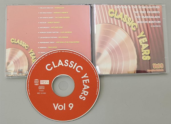 Cd Classic Years, Vol. 9 Interprete Vários (2001) [seminovo]