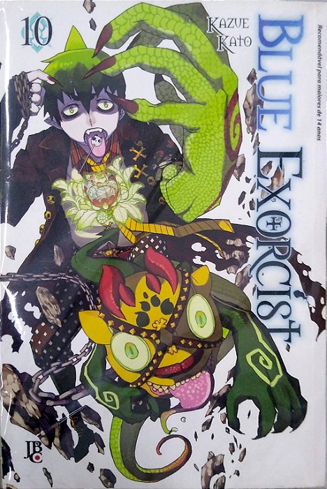 Gibi Blue Exorcist #10 Autor Kazue Kato (2014) [usado]