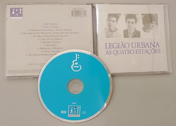 Cd as Quatro Estações Interprete Legião Urbana (1989) [seminovo]