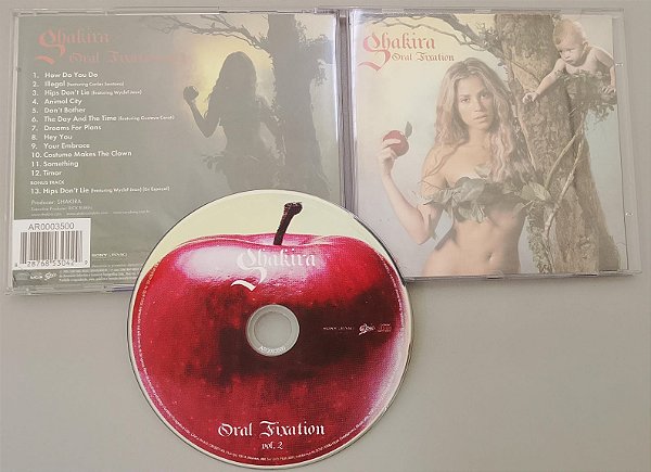 Cd Oral Fixation, Vol. 2 Interprete Shakira (2005) [seminovo]
