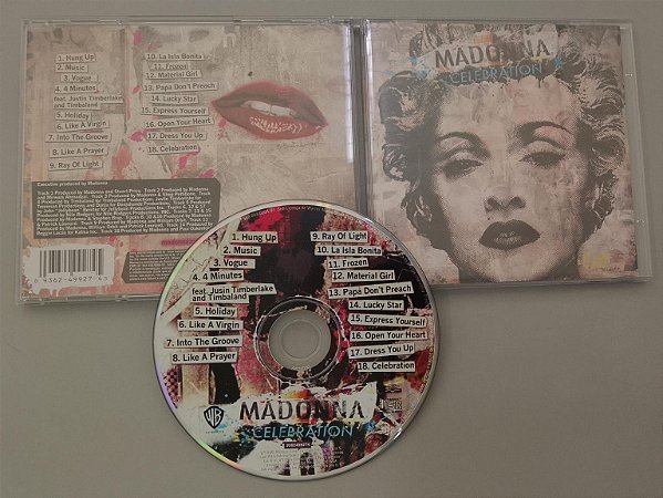 Cd Celebration Interprete Madonna (2009) [seminovo]
