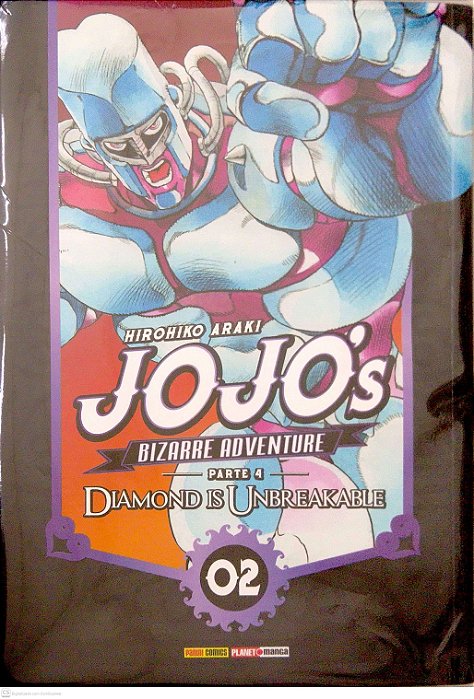 Gibi Jojo''s Bizarre Adventure Parte 4 - Diamond Is Unbreakable #2 Autor Khirohiko Araki (2021) [seminovo]
