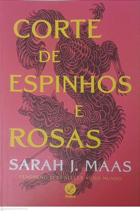 Livro Corte de Espinhos e Rosas Autor Maas, Sarah J. (2025) [seminovo]