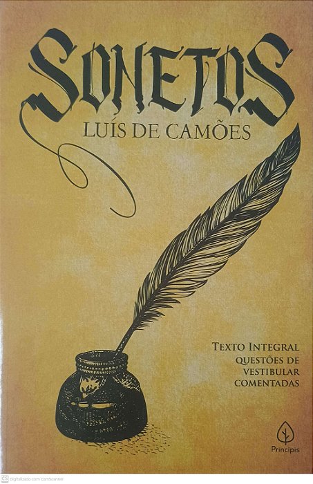 Livro Sonetos Autor Camões, Luís de (2019) [usado]