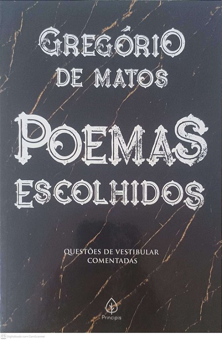 Livro Poemas Escolhidos Autor Matos, Gregório de (2019) [usado]