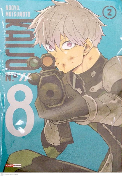 Gibi Kaiju Nº8 #2 Autor Naoya Matsumoto (2022) [seminovo]