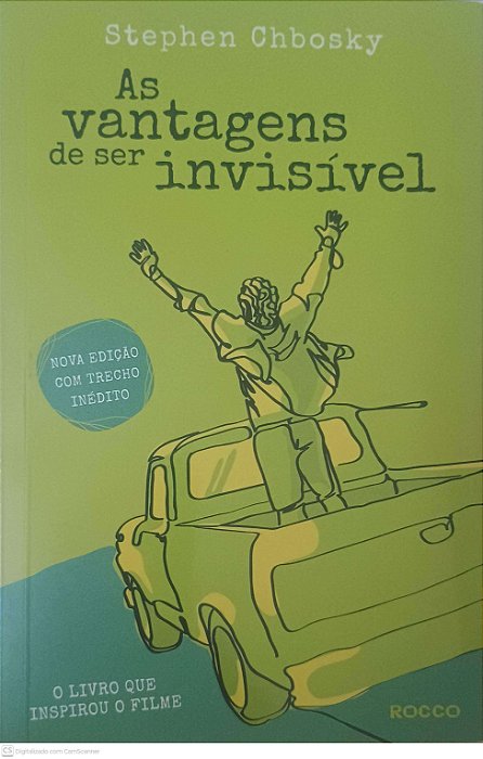 Livro as Ventagens de Ser Invisivel Autor Chbosky, Stephen (2020) [usado]