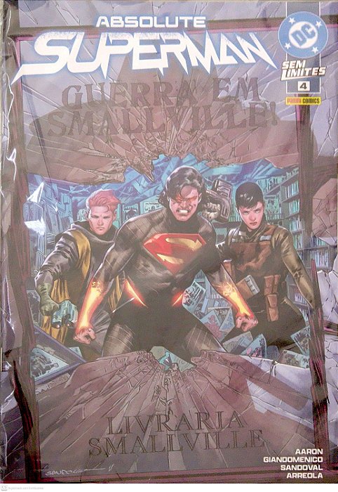 Gibi Absolute Superman #4 Autor Aaron (2026) [seminovo]