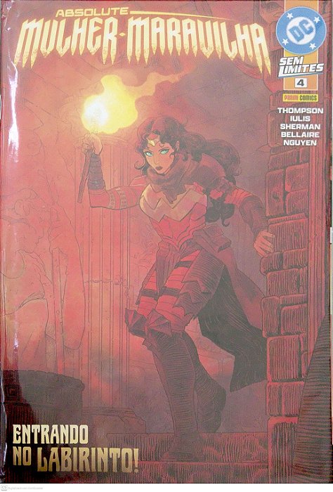Gibi Absolute Mulher-maravilha #4 Autor Thompson (2026) [seminovo]