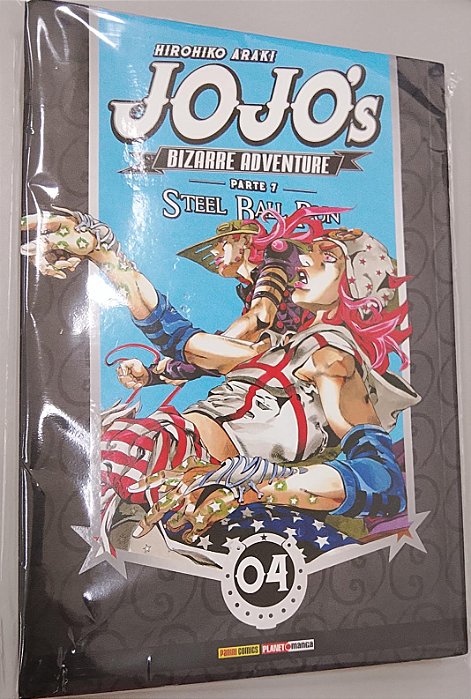 Gibi Jojo''s Bizarre Adventure Parte 7 - Steel Ball Run #7 Autor Hirohiko Akari (2025) [seminovo]