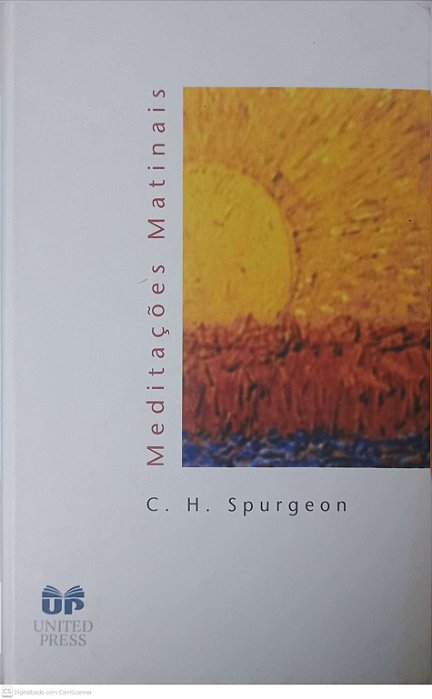 Livro Meditações Matinais Autor Spurgeon, C. H. (2001) [usado]