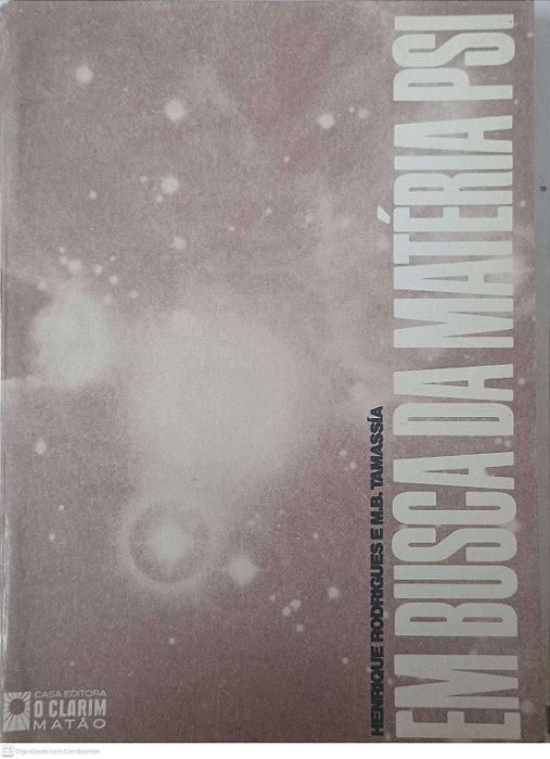 Livro em Busca da Matéria Psi Autor Tamassia, M.b. [usado]