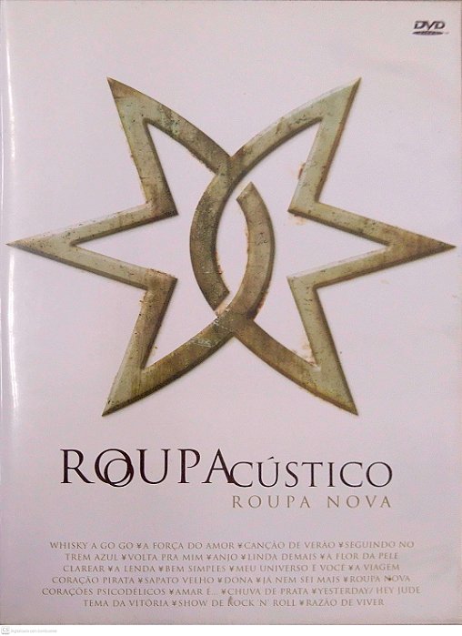 Dvd Roupa Nova - Roupacústico Editora (2004) [usado]