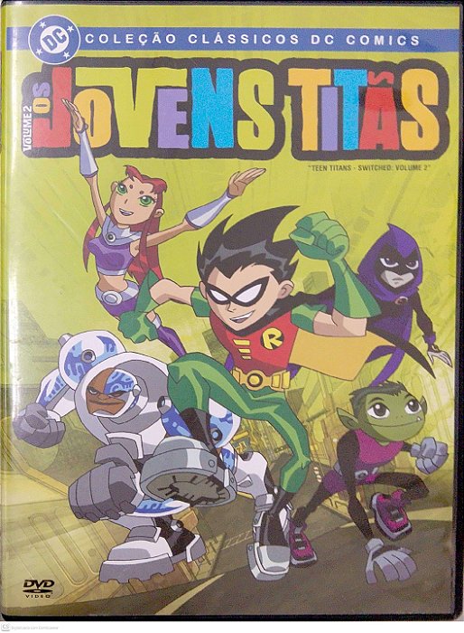 Dvd os Jovens Titãs, Volume 2 Editora (2004) [usado]
