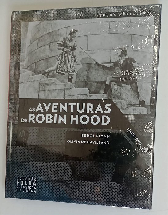 Dvd as Aventuras de Robin Hood - Coleção Folha de Sp 15 Editora [novo]