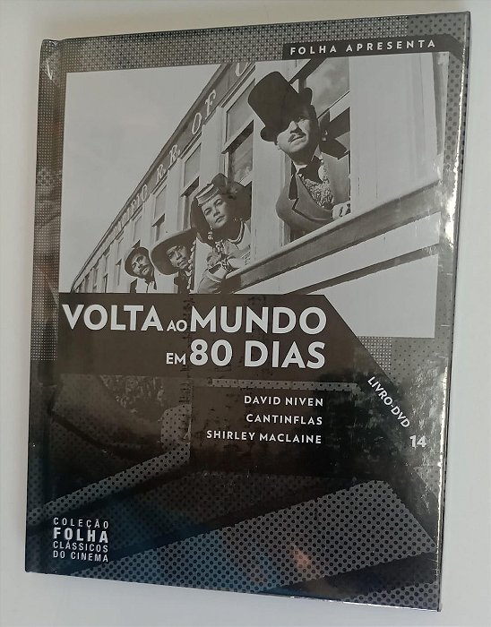Dvd Volta ao Mundo em 80 Dias - Coleção Folha de Sp 14 Editora [novo]