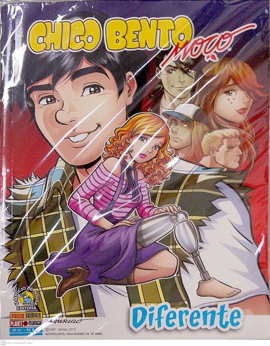 Gibi Chico Bento Moço #41 Autor Sousa, Mauricio de (2017) [usado]