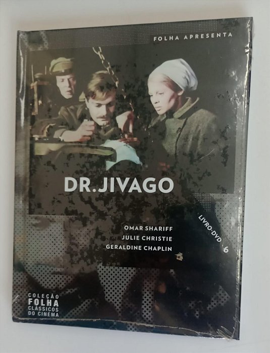 Dvd Dr. Jivago - Coleção Folha de Sp 6 Editora [novo]