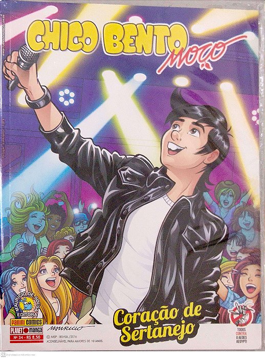 Gibi Chico Bento Moço #34 Autor Sousa, Mauricio de (2016) [usado]