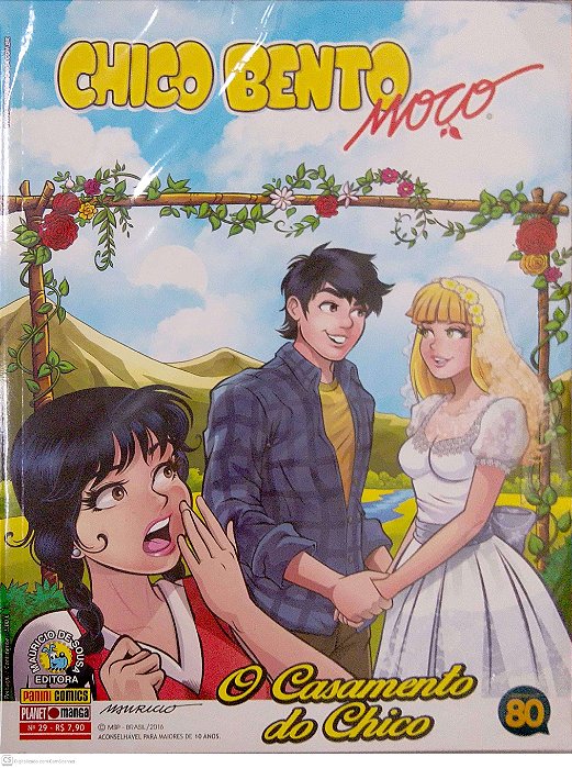 Gibi Chico Bento Moço #29 Autor Sousa, Mauricio de (2016) [usado]