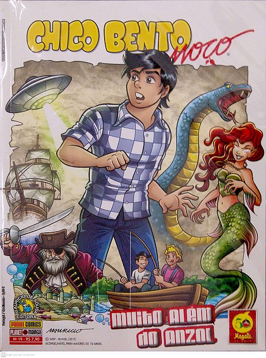 Gibi Chico Bento Moço #19 Autor Sousa, Mauricio de (2015) [usado]