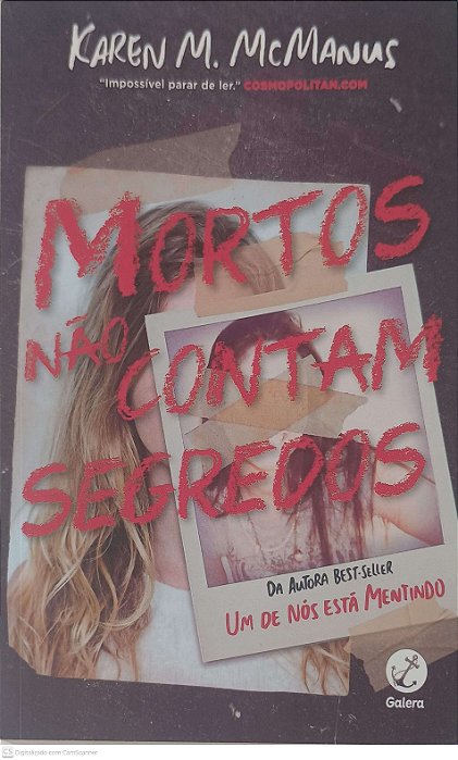 Livro Mortos Nao Contam Segredos Autor Mcmanus, Karen M. (2019) [usado]