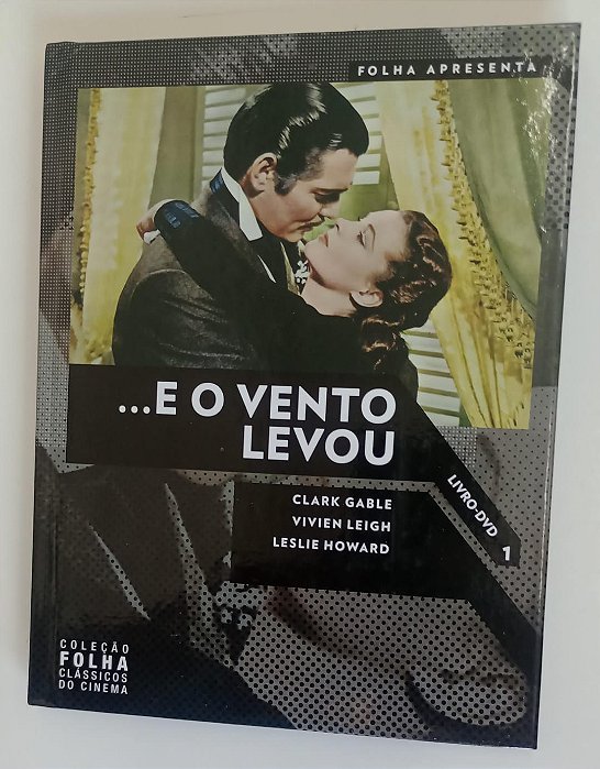 Dvd e o Vento Levou - Coleção Folha de Sp 1 Editora (2009) [seminovo]