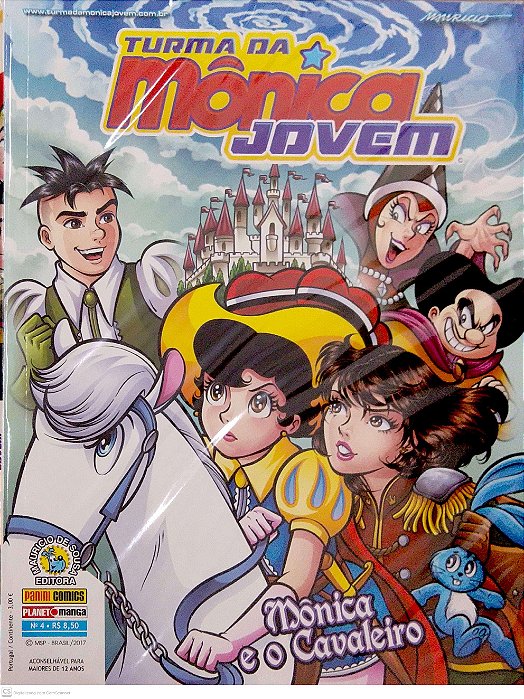 Gibi Turma da Mônica Jovem #4 Autor Sousa, Mauricio de (2017) [usado]