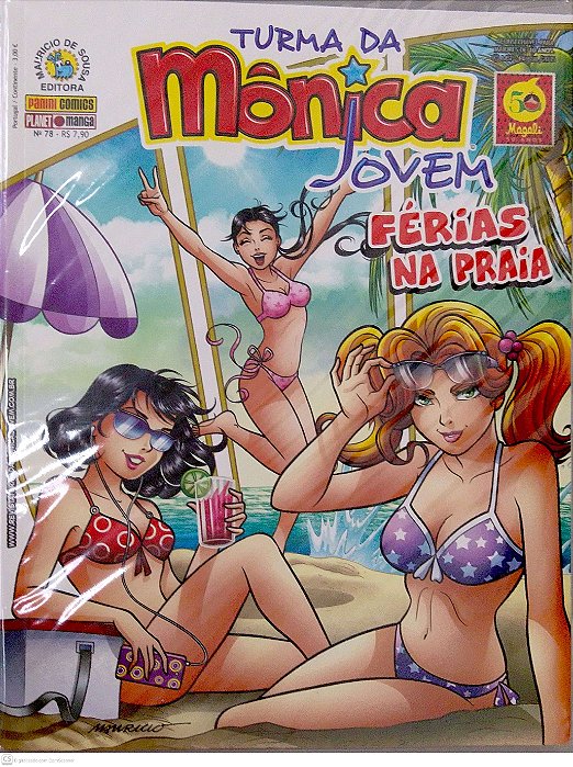 Gibi Turma da Mônica Jovem #78 Autor Sousa, Mauricio de (2015) [usado]