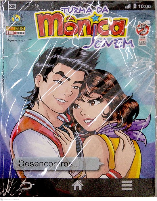 Gibi Turma da Mônica Jovem #96 Autor Sousa, Mauricio de (2016) [usado]
