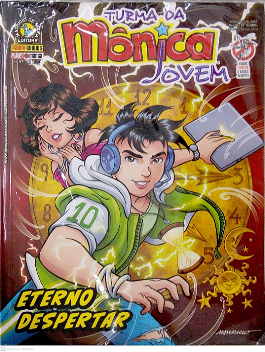 Gibi Turma da Mônica Jovem #97 Autor Sousa, Mauricio de (2015) [usado]