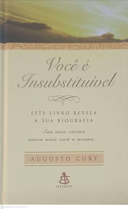 Livro Você é Insubstituivel Autor Cury, Augusto (2006) [seminovo]
